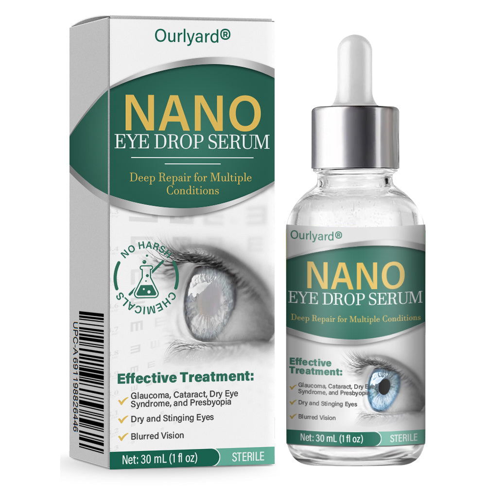 ✅Ourlyard® Nano Eye Drops Serum 👩⚕️Suitable for presbyopia, dry eye syndrome, glaucoma, and cataracts 🍁 🍁
