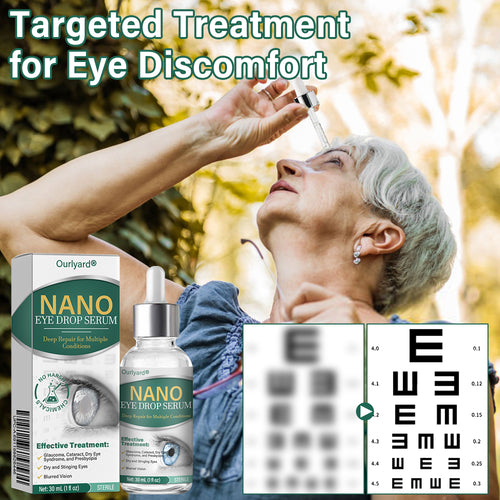 ✅Ourlyard® Nano Eye Drops Serum 👩⚕️Suitable for presbyopia, dry eye syndrome, glaucoma, and cataracts 🍁 🍁