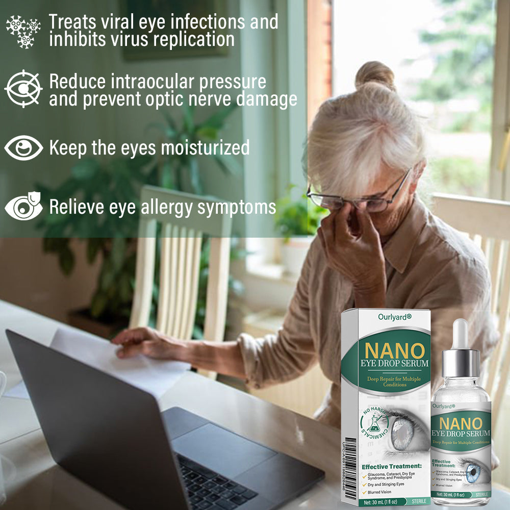 ✅Ourlyard® Nano Eye Drops Serum 👩⚕️Suitable for presbyopia, dry eye syndrome, glaucoma, and cataracts 🍁 🍁