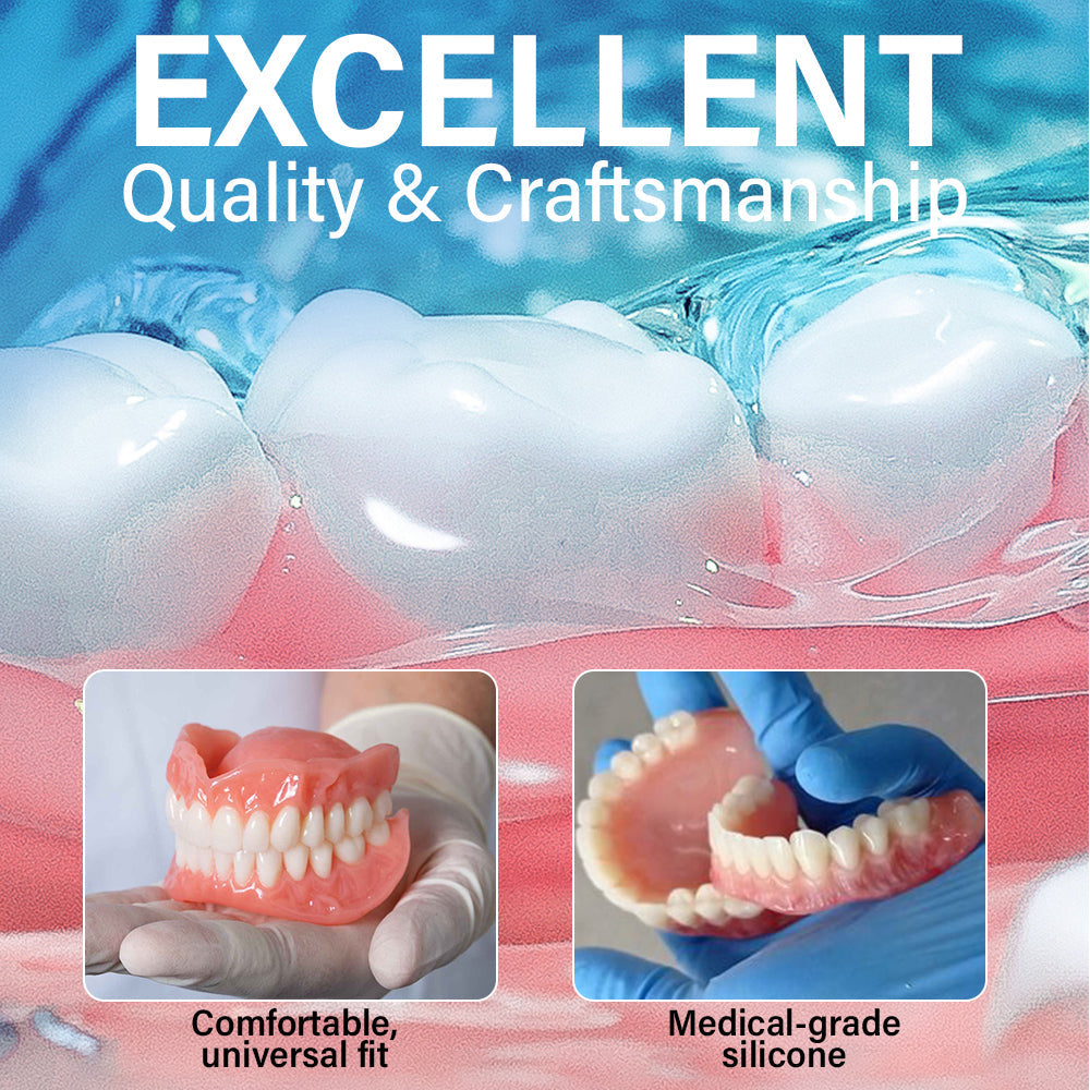 ✅ Made and Shipped from Canada | Ourlyard® Suction-fit Complete Denture☘️