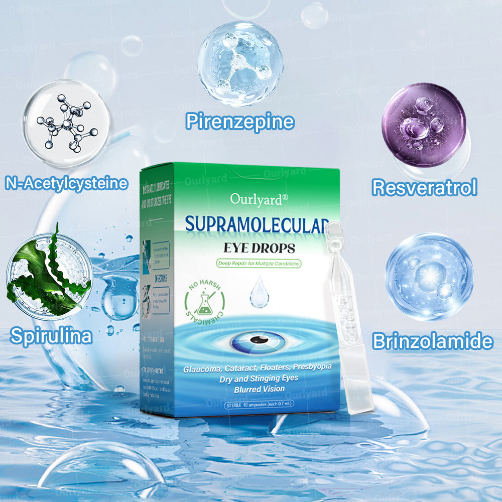 đŠââď¸OurlyardÂŽ Supramolecular Eye Drops â
Health Canada Approved (Suitable for cataracts, AMD, dry eye and presbyopia)